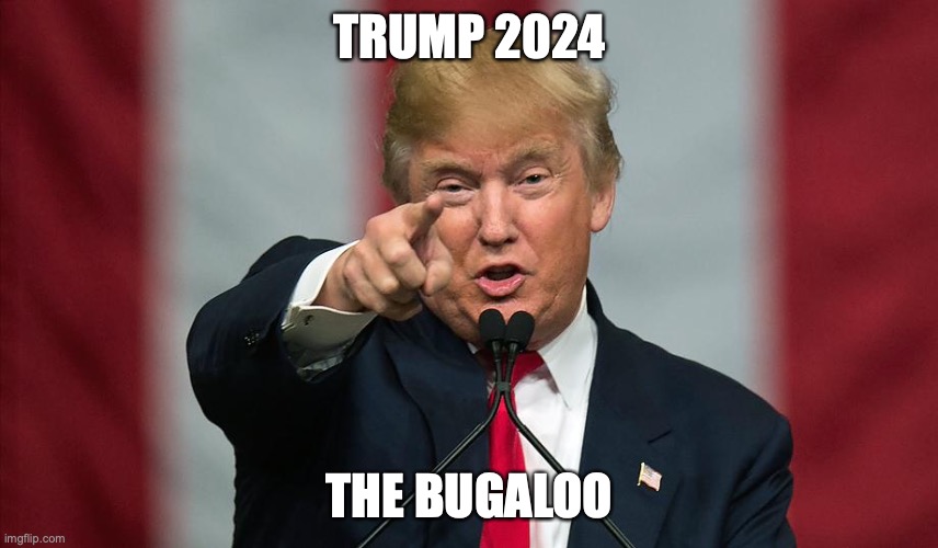Donald Trump Birthday | TRUMP 2024; THE BUGALOO | image tagged in donald trump birthday | made w/ Imgflip meme maker