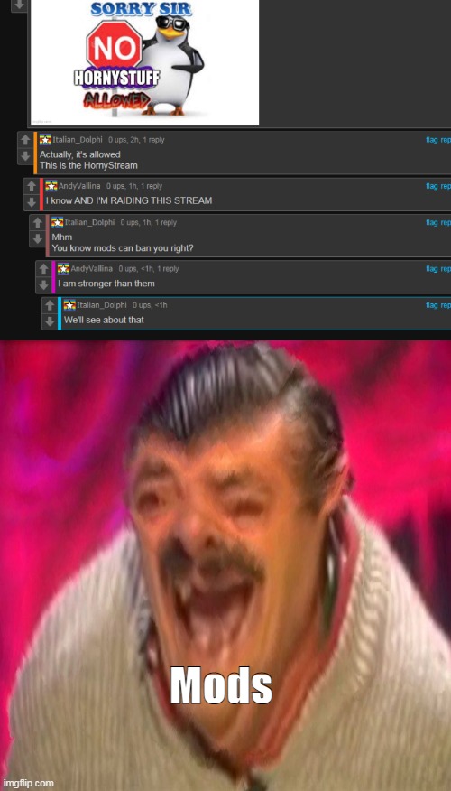 Mods | made w/ Imgflip meme maker