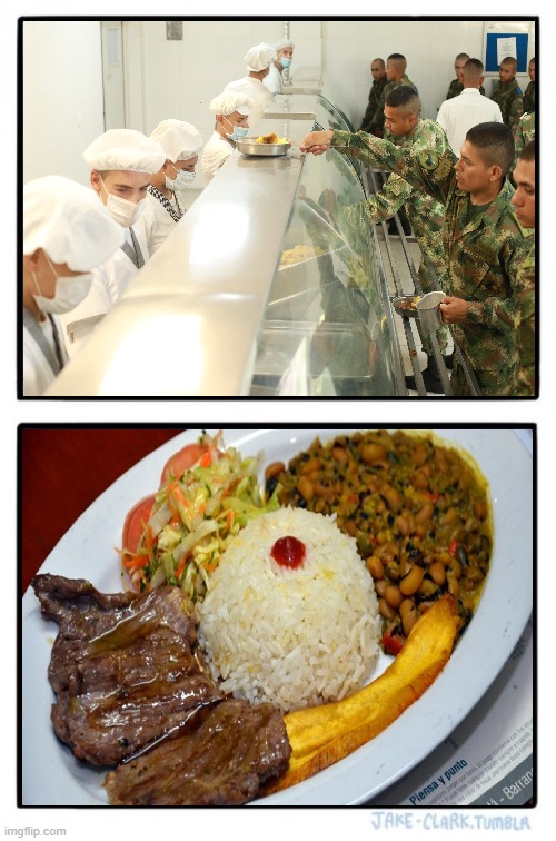 High Quality almuerzo Blank Meme Template