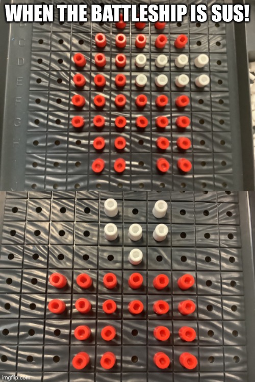 WHEN THE BATTLESHIP IS SUS! | made w/ Imgflip meme maker