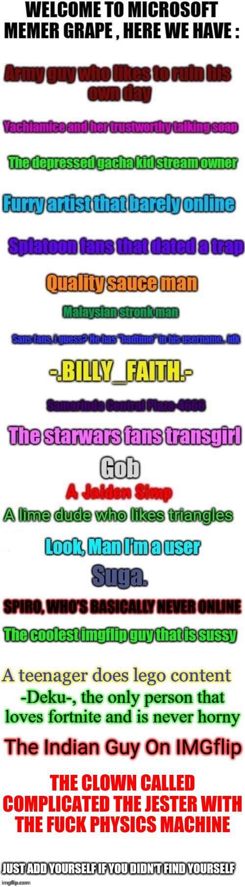 THE CLOWN CALLED COMPLICATED THE JESTER WITH THE FUСK PHYSICS MACHINE | made w/ Imgflip meme maker