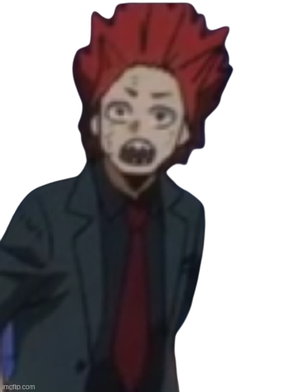 SURPRISED KIRISHIMA Blank Template - Imgflip