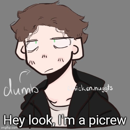 Hey look, I'm a picrew | made w/ Imgflip meme maker