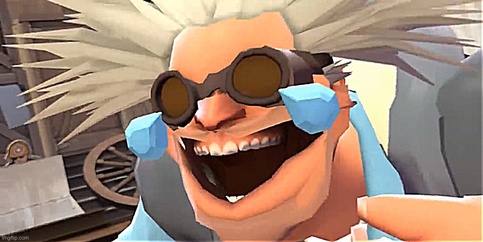 crazy engi laugh | image tagged in crazy engi laugh | made w/ Imgflip meme maker