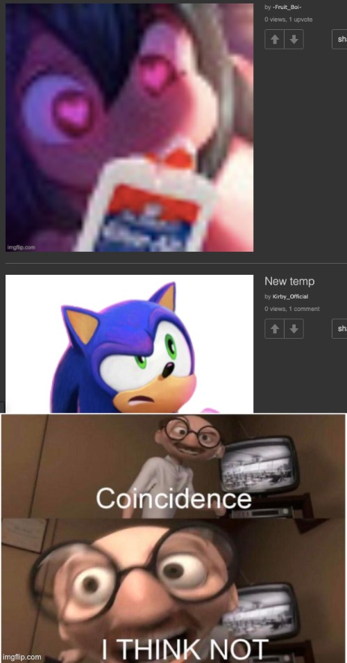 image tagged in coincidence i think not | made w/ Imgflip meme maker