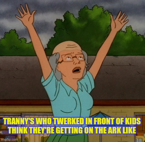 Chevy sit so high | TRANNY'S WHO TWERKED IN FRONT OF KIDS
THINK THEY'RE GETTING ON THE ARK LIKE | image tagged in learn,to,swim | made w/ Imgflip meme maker