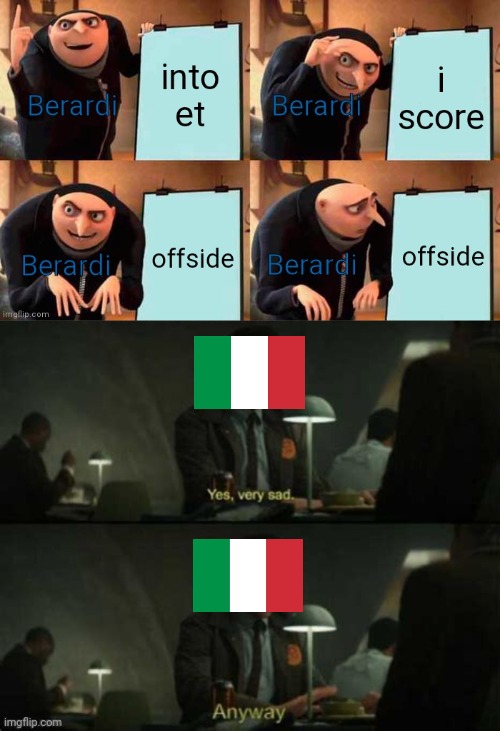 uefa italy into the final | image tagged in uefa,soccer,euro,italy,final,2021 | made w/ Imgflip meme maker