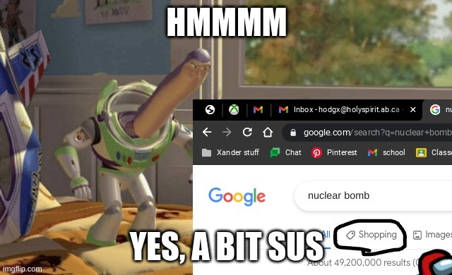 h m | image tagged in buzz lightyear hmm | made w/ Imgflip meme maker