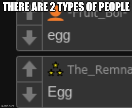THERE ARE 2 TYPES OF PEOPLE | made w/ Imgflip meme maker