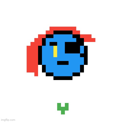 Undyne art I made | made w/ Imgflip meme maker