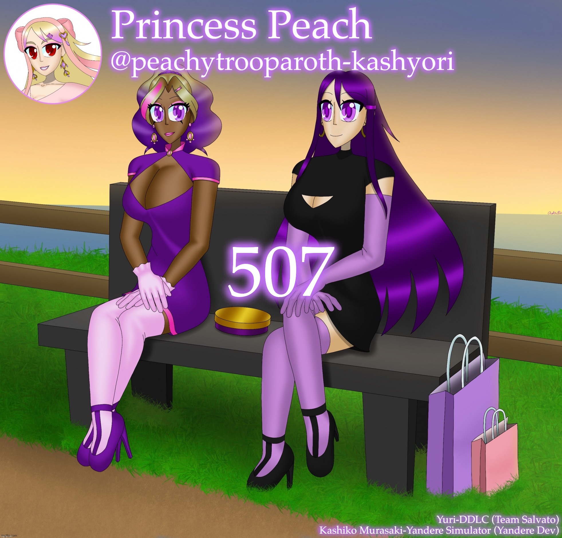 Sayori and Sephiroth | 507 | image tagged in sayori and sephiroth | made w/ Imgflip meme maker