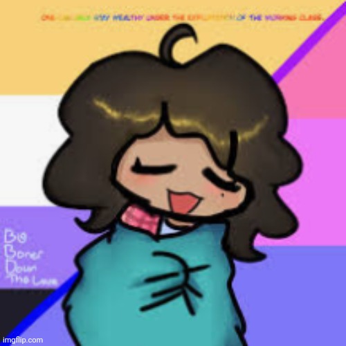 Cute Sunday art I found, sorry the quality is bad lmaoooo | made w/ Imgflip meme maker