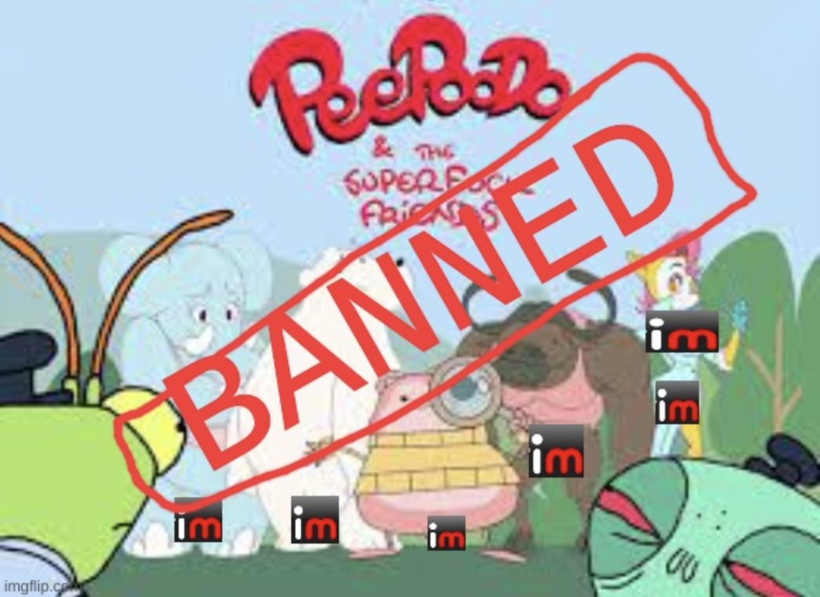 Peepoodo gets banned Blank Template Imgflip