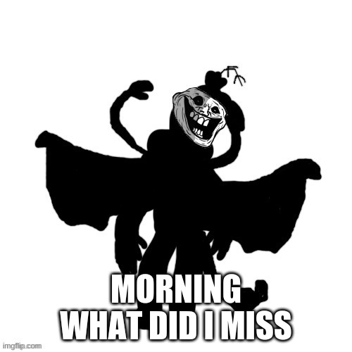 Carlos after the "Anomaly's Retaliation" Incident (Remastered) | MORNING
WHAT DID I MISS | image tagged in carlos after the anomaly's retaliation incident remastered | made w/ Imgflip meme maker