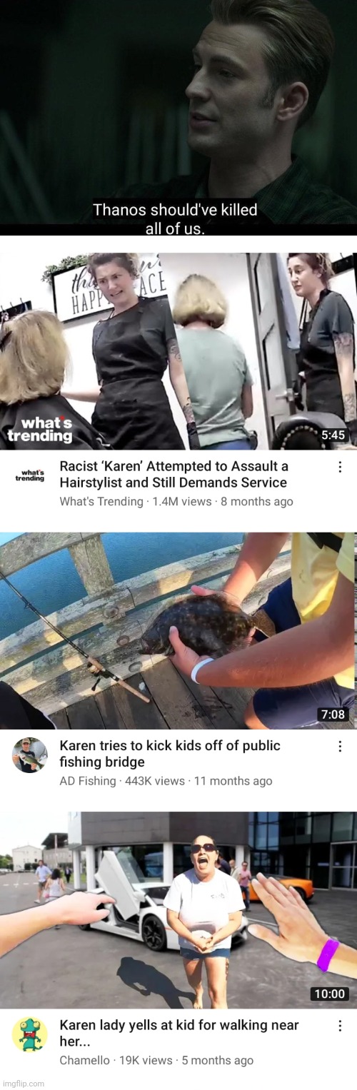 image tagged in thanos should've killed all of us | made w/ Imgflip meme maker