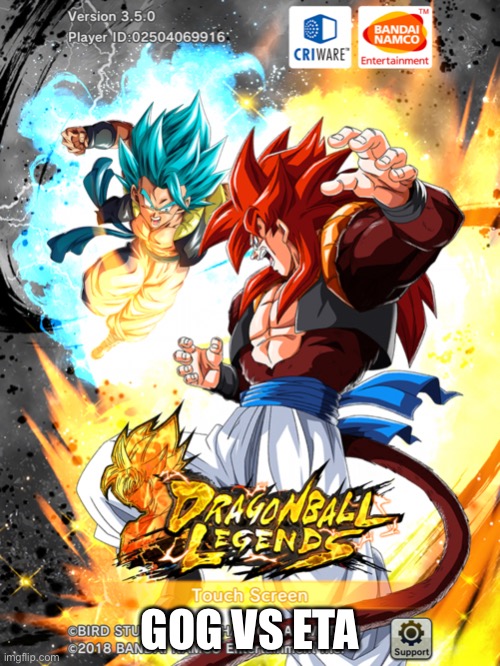 lol | GOG VS ETA | made w/ Imgflip meme maker