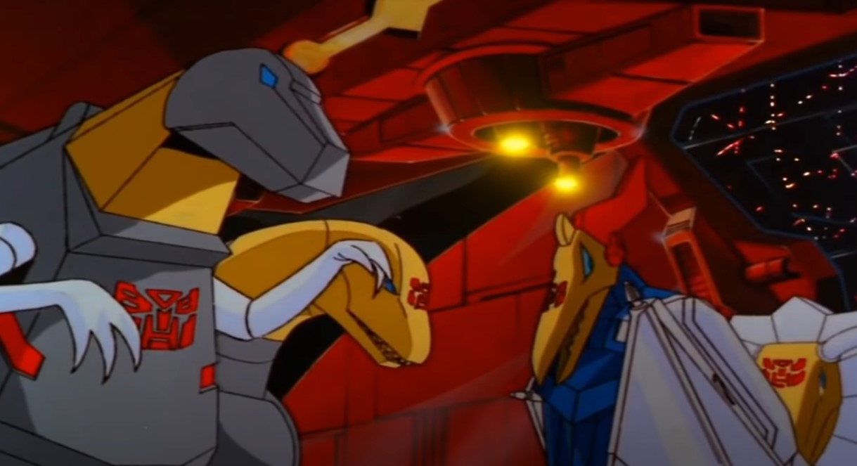 Tell the Dinobots A Story!!! Blank Meme Template