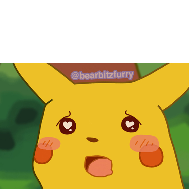 Surprised Pikachu Blank Template Imgflip
