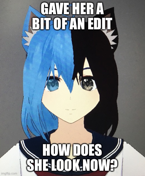 GAVE HER A BIT OF AN EDIT; HOW DOES SHE LOOK NOW? | made w/ Imgflip meme maker