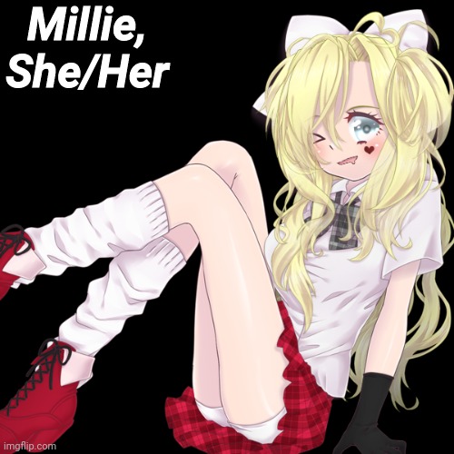 Millie, She/Her | made w/ Imgflip meme maker