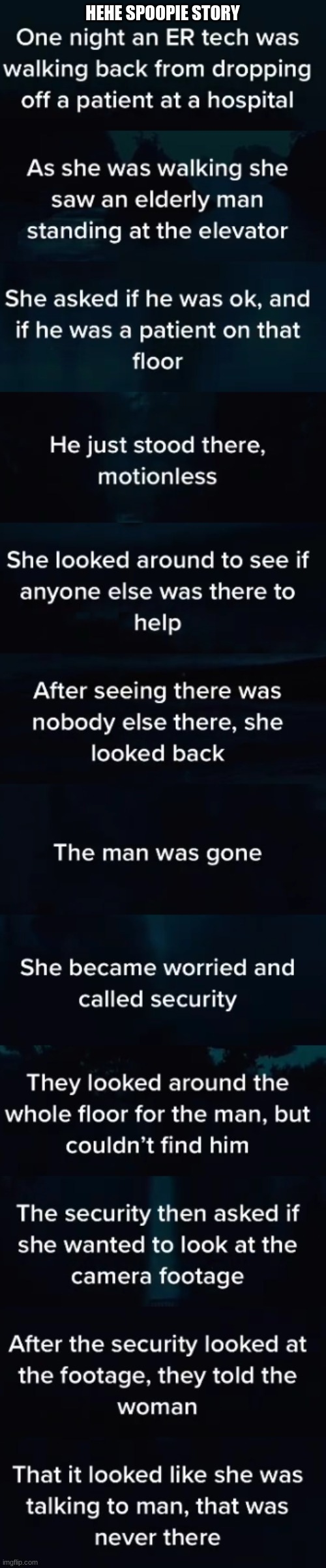 HEHE SPOOPIE STORY | made w/ Imgflip meme maker