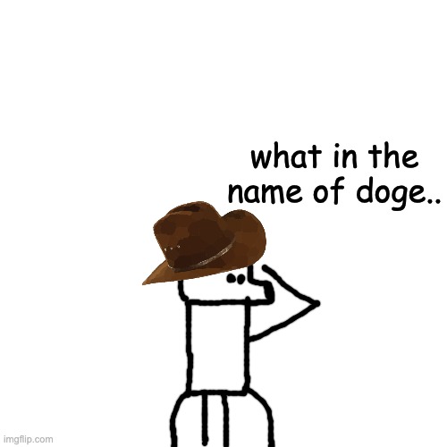 What in the name of doge | what in the name of doge.. | image tagged in memes,blank transparent square | made w/ Imgflip meme maker