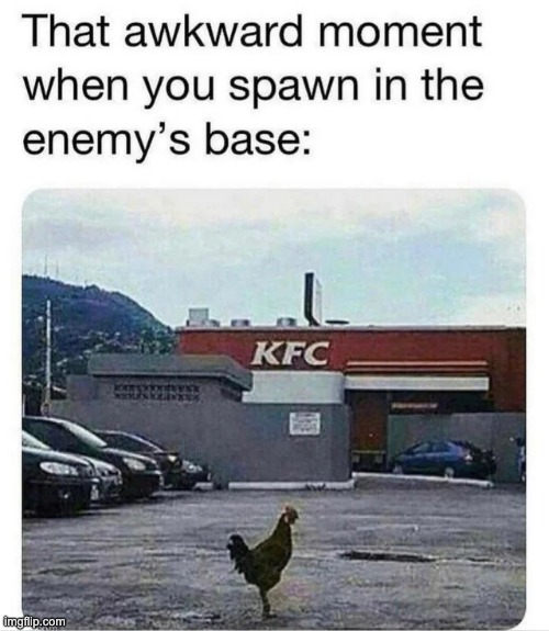 OH NO | image tagged in kfc,oh no,chicken | made w/ Imgflip meme maker