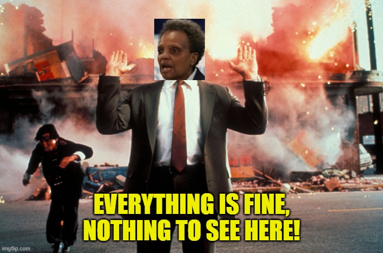 Nothing to see here | EVERYTHING IS FINE, NOTHING TO SEE HERE! | image tagged in nothing to see here | made w/ Imgflip meme maker