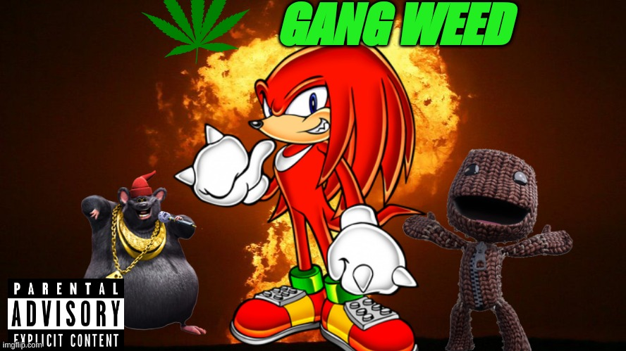 Gang Weed  album Blank Meme Template