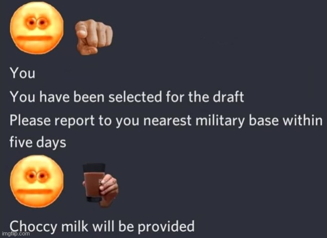 Choccy milk will be provided | image tagged in choccy milk will be provided | made w/ Imgflip meme maker