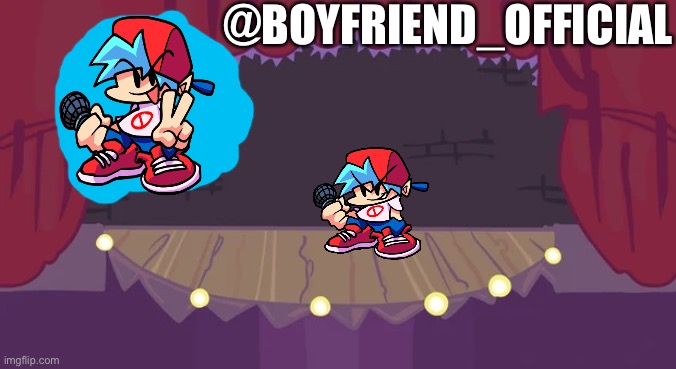 High Quality Boyfriend_Official_ Announcement template Blank Meme Template
