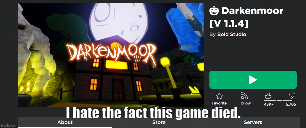 ;-; | I hate the fact this game died. | made w/ Imgflip meme maker