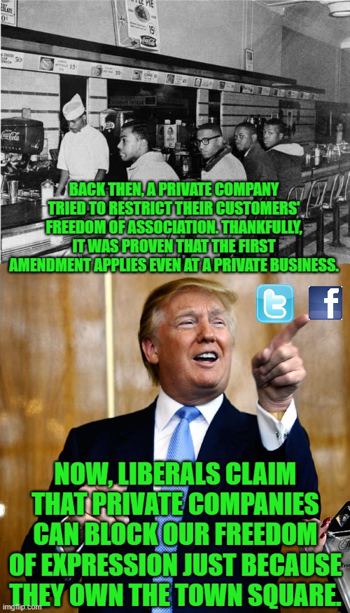 Liberal hypocrisy marches on. - Imgflip