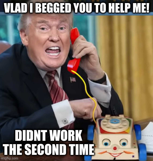 Weird view from north of the border | VLAD I BEGGED YOU TO HELP ME! DIDNT WORK THE SECOND TIME | image tagged in i'm the president | made w/ Imgflip meme maker
