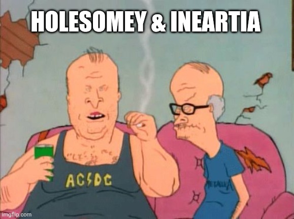old butthead and beavis | HOLESOMEY & INEARTIA | image tagged in old butthead and beavis | made w/ Imgflip meme maker