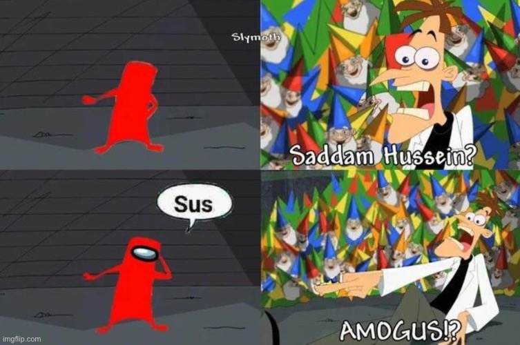 NOT AMOGUS (repost) | made w/ Imgflip meme maker