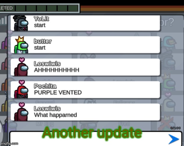 Another update | made w/ Imgflip meme maker