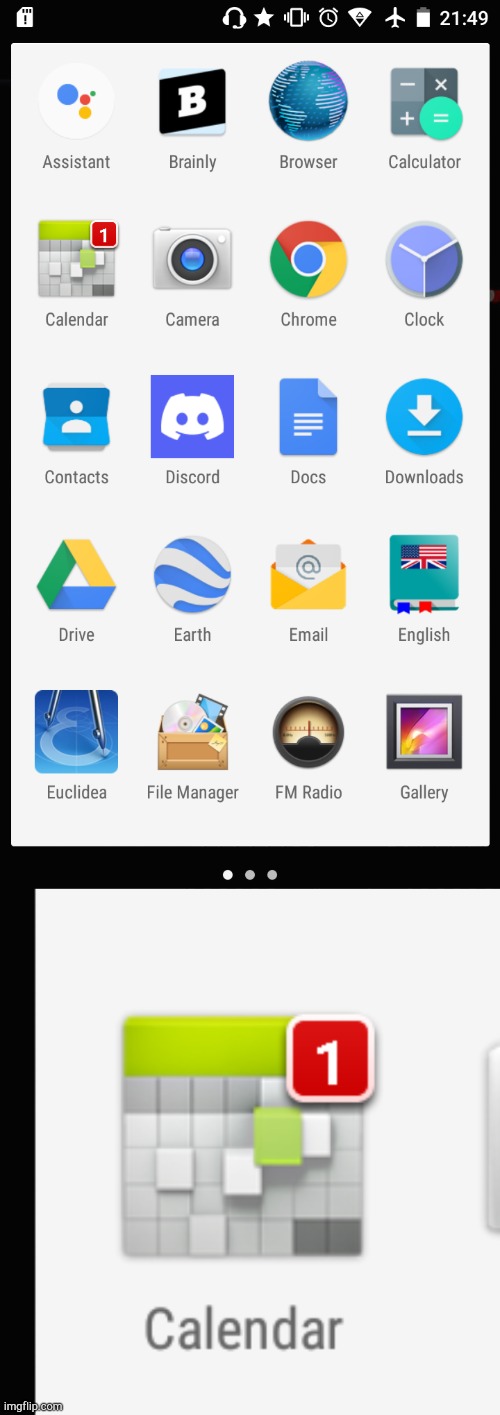 Yo, my Calendar is sending me messages O_o | made w/ Imgflip meme maker
