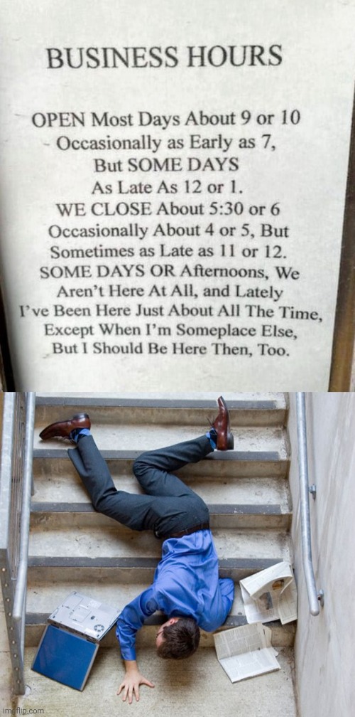 Just go somewhere else | image tagged in guy falling down stairs,visible confusion,let me in,well yes but actually no,open the gate a little | made w/ Imgflip meme maker