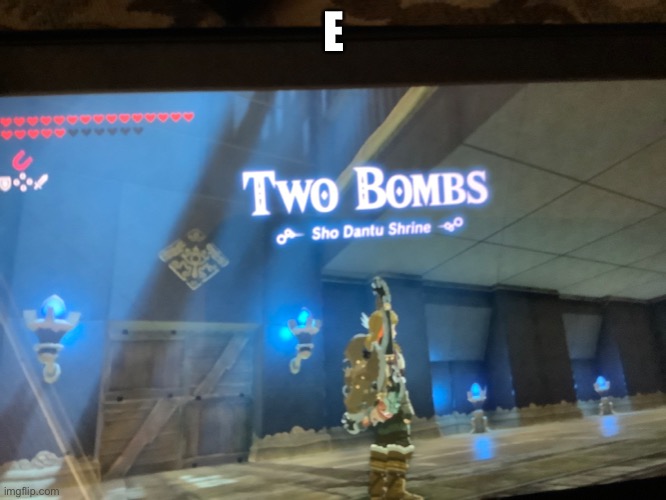 E | made w/ Imgflip meme maker