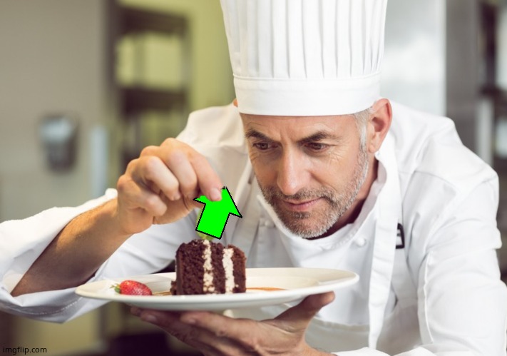 Chef upvote | image tagged in memes,meme comments | made w/ Imgflip meme maker