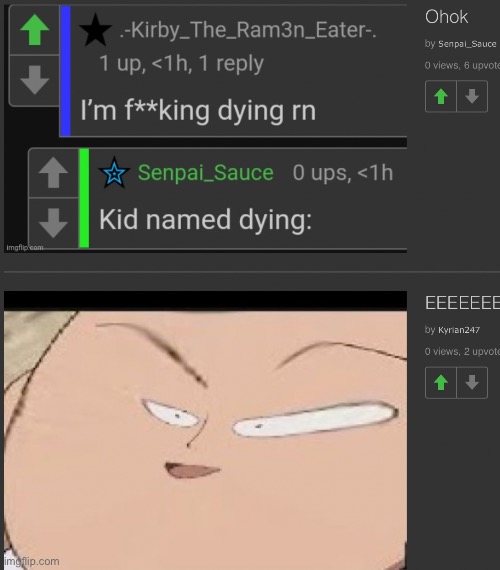 E | made w/ Imgflip meme maker