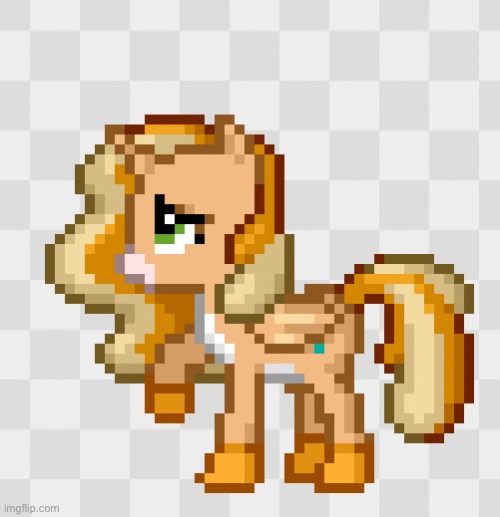 Woooo I made myself as a pony bc why not | made w/ Imgflip meme maker