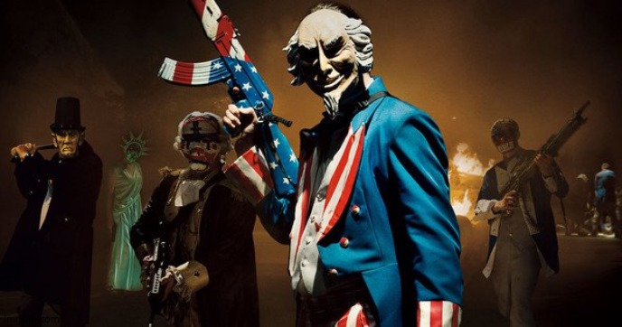 The Purge: Uncle Sam | image tagged in the purge uncle sam | made w/ Imgflip meme maker