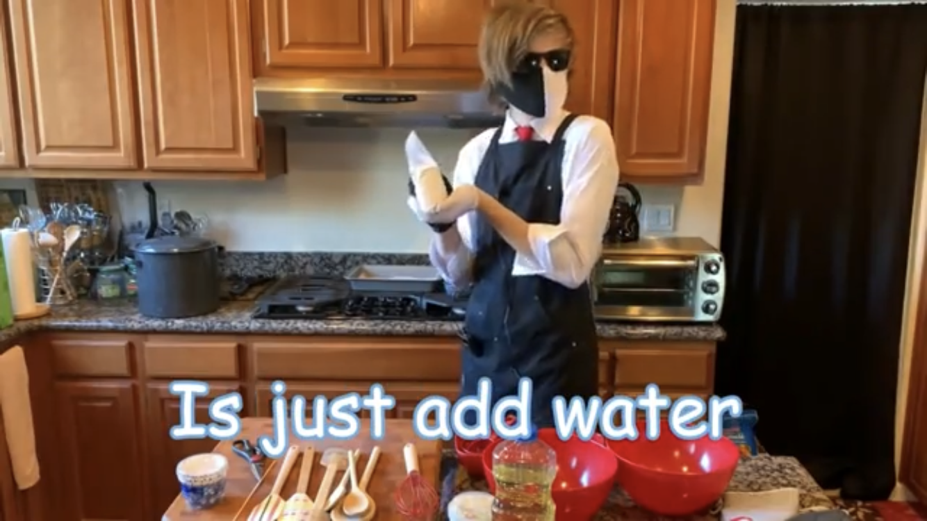 Just add water Blank Meme Template