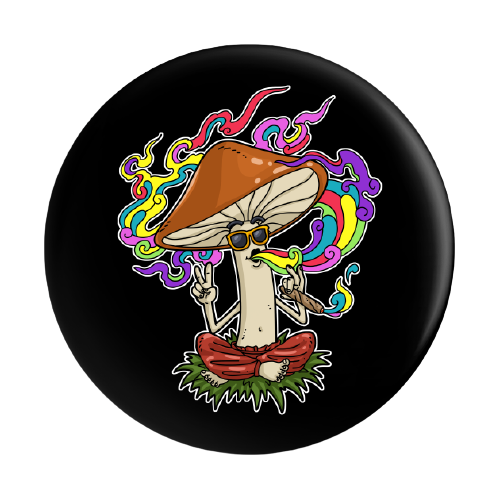 High Quality Shroom Token TransParent Blank Meme Template