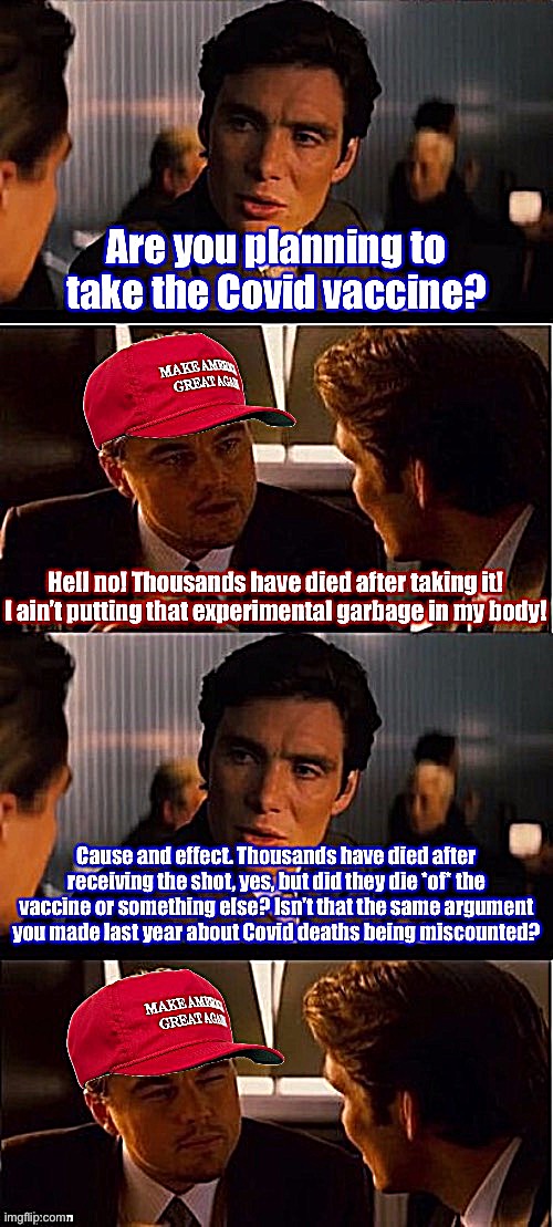 Things that make MAGA Leo go hmmm | made w/ Imgflip meme maker