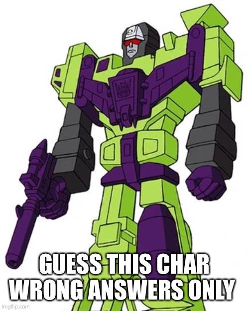 GUESS THIS CHAR WRONG ANSWERS ONLY | made w/ Imgflip meme maker