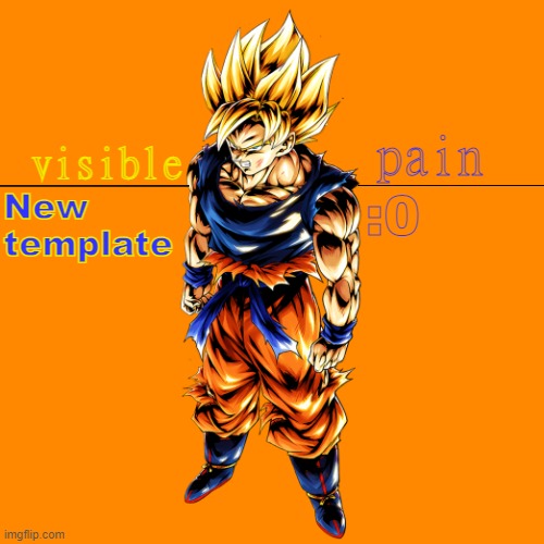 bob | :0; New template | image tagged in vpssjgoku template | made w/ Imgflip meme maker