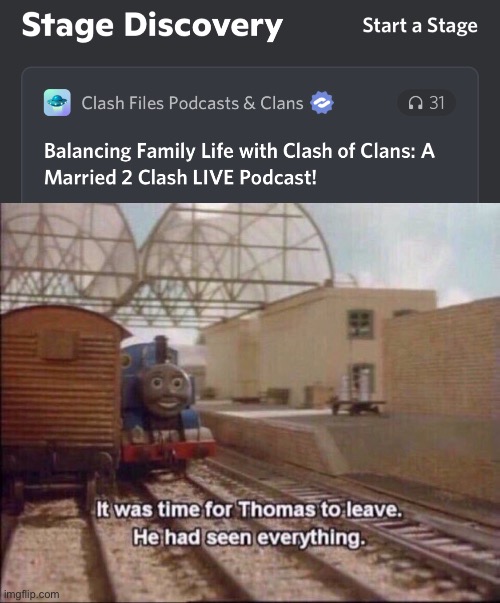 I’m genuinely concerned for whomever this topic affects | image tagged in it was time for thomas to leave,memes | made w/ Imgflip meme maker